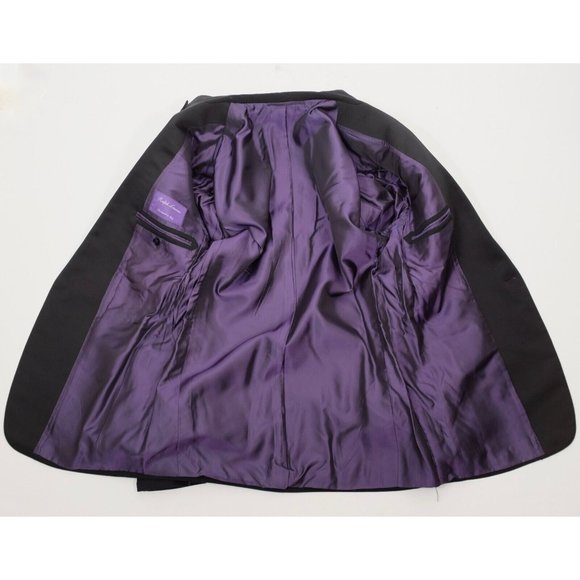 $5000 Ralph Lauren Purple Label Black Tuxedo Jacket - Picture 10 of 10
